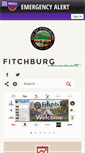 Mobile Screenshot of ci.fitchburg.ma.us